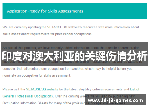 印度对澳大利亚的关键伤情分析